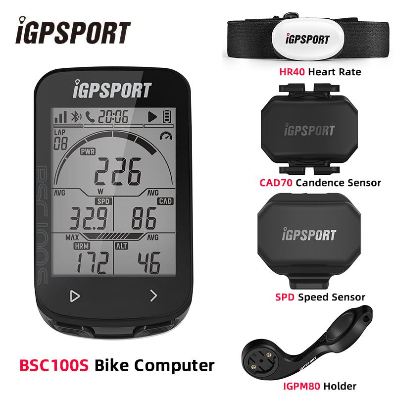 IGPSPORT BSC100S Велокомпьютер IGS Велосипедный компьютер BLE ANT 2,6-дюймовый Водонепроницаемый Беспроводной Велосипедный секундомер MTB Дорожный велосипедный компьютер