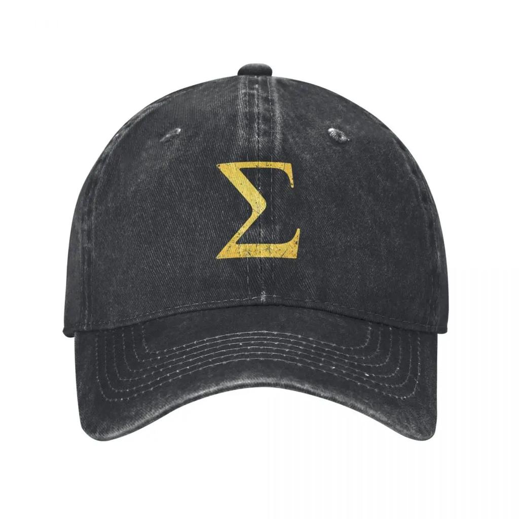 Sigma Letter Greek Baseball Cap Unique hats New In The Hat New In Hat funny hat Unisexs Luxury Womens