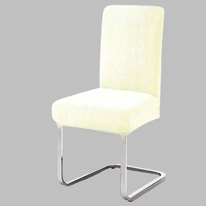6 Pcs Waterproof Stretch Chair Covers Elastic Spandex Seat Protectors For Office Kitchen Dining Room Universal Fit