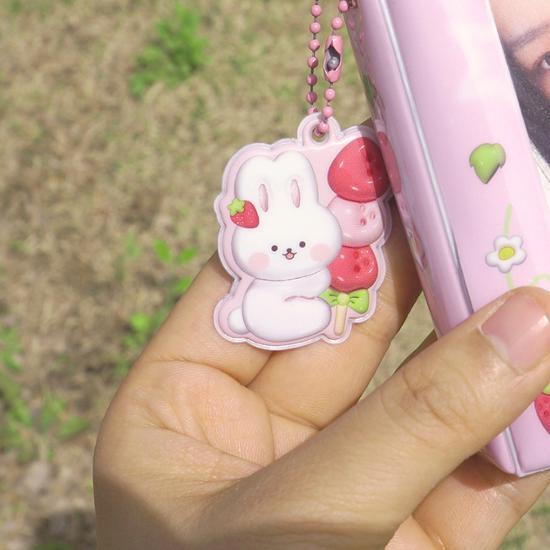 Ocheck милый и мягкий брелок из эпоксидной смолы — популярная фраза в Корее.