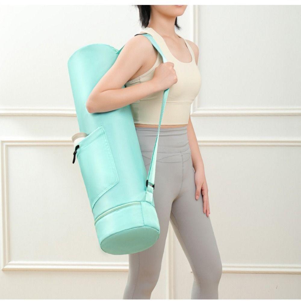 Large Capacity Fitness Mat Carrier Adjustable Strap Gym Yoga Bag Yoga Mat Storage Bag Sports Yoga
