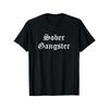 Stylish Cotton "Sober Gangster" Men's T-Shirt - Comfortable \u0026 Trendy Casual Wear for Every Occasion