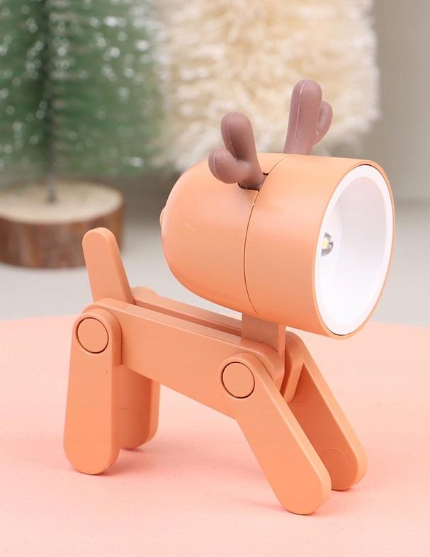 Mini deer night light toy for girls, boys and children