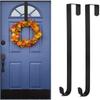 Large Floral Wreath Hanger Carbon Steel Wreath Metal Hook Front Door Hanger   Over The Door Hanging