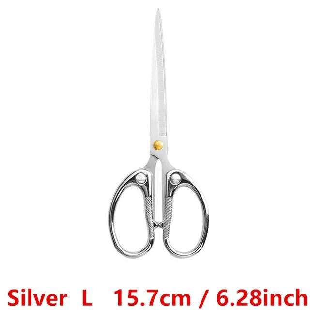 1Pc Professional Sewing Scissors Cuts Straight and Fabric Clothing Tailor's Scissors Household Stationery Office Scissors Tools