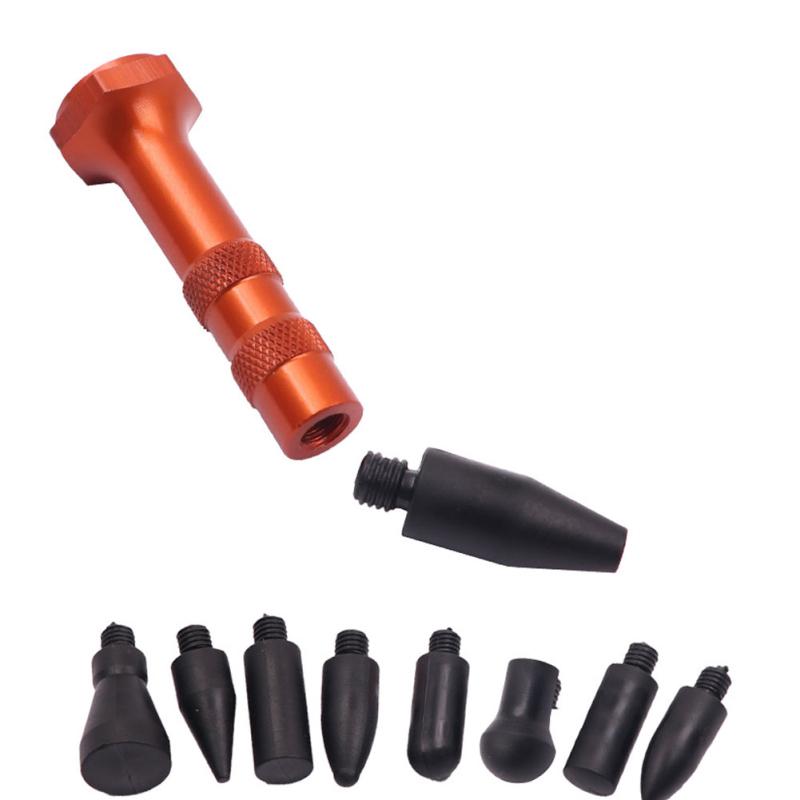 Ручка для выравнивания вмятин без покраски кузова автомобиля, ударная ручка для формирования впадин, ям, съемная ручка для ремонта