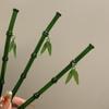 Bamboo Leaf Chopstick Hairpin Chinese Style Hair Clip Simple Hair Stick  for Women
