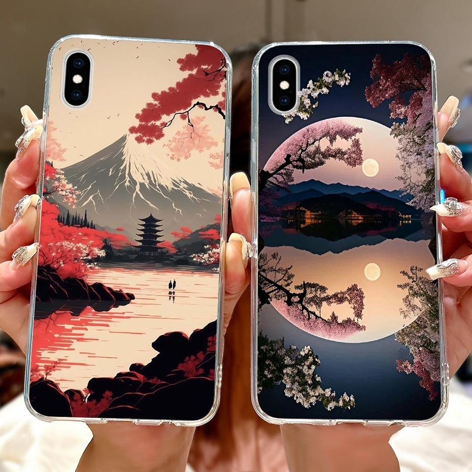 Для iPhone X XR XS Max Чехол Роскошный Модный Расписной Чехол Мягкий Силиконовый Чехол для Телефона Для iPhone XS Max iPhoneX iPhoneXR Fundas Сумки