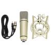 Studio Condenser Microphone Metal Wired Cardioid Condenser Microphone for Vocal Recording