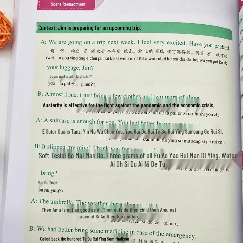 English Self-Study Book: Learn English from Scratch for Teens with Phonetic Translation