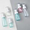 1PCS 30/60/80/100ml Portable Foam Bottle Empty Pump Clear Bottle Lotion Shampoo Dispenser Hot Koop Refillable Bottles