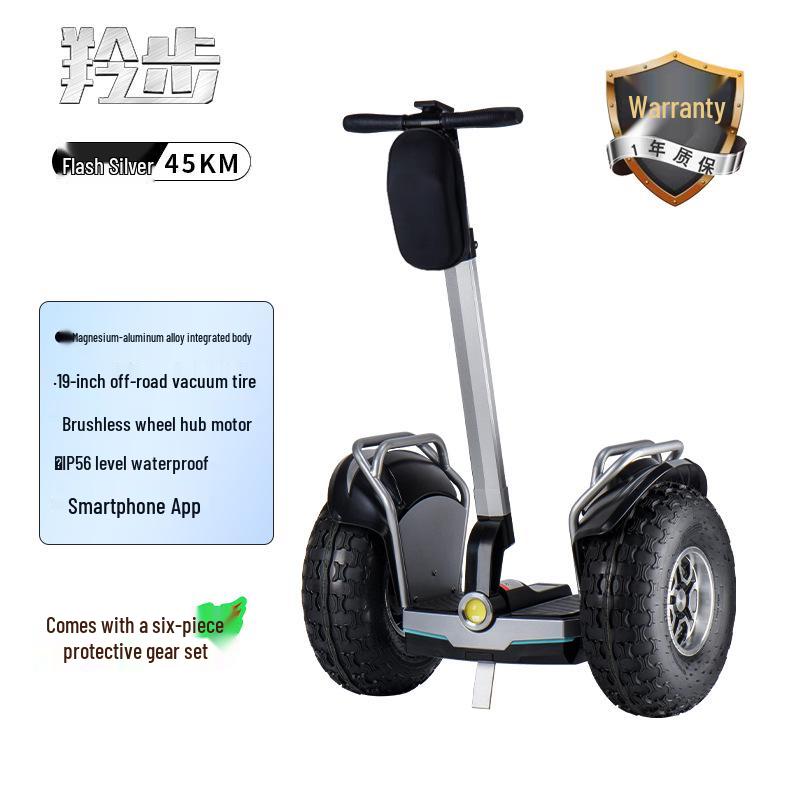 Lingbu High-End Smart Two-Wheeled Electric Off-Road Balance Scooter with Ultra-Long Battery Life for Adults