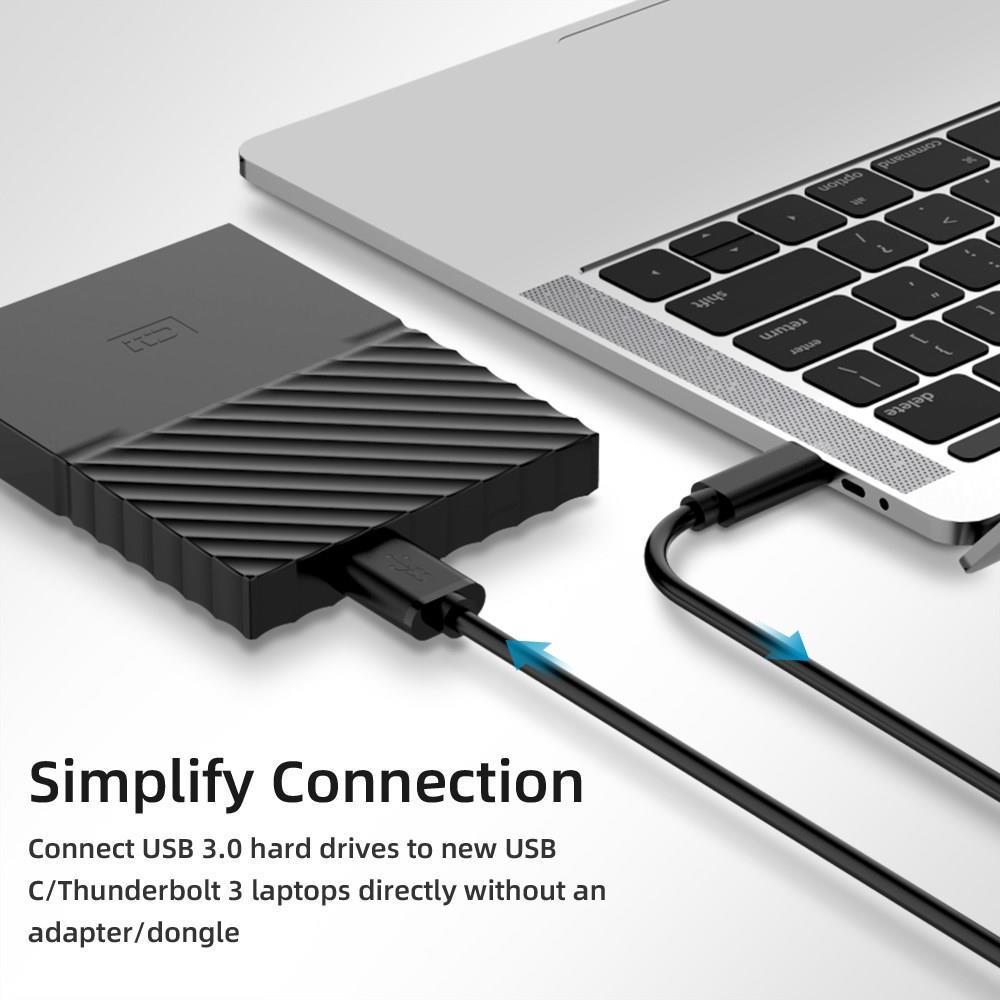Кабель USB-C на Micro-B 3.0 для HD-устройств