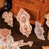 Ретро-стикеры Yuxian «Текучие Годы»: 30 листов, 4 стиля для журналов и коллажей.