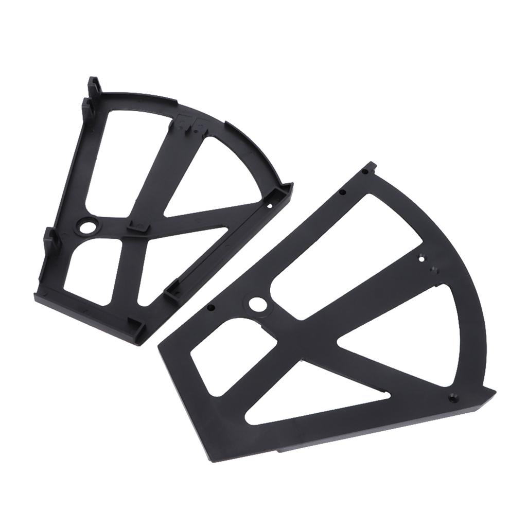 Home Plastic Hollowed Two Layers Shoe Cabinet Shelf Rack Holder Hinges Accessory