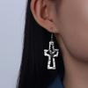 Cross Love Old Earrings Women's European and American Retro Gift Earrings