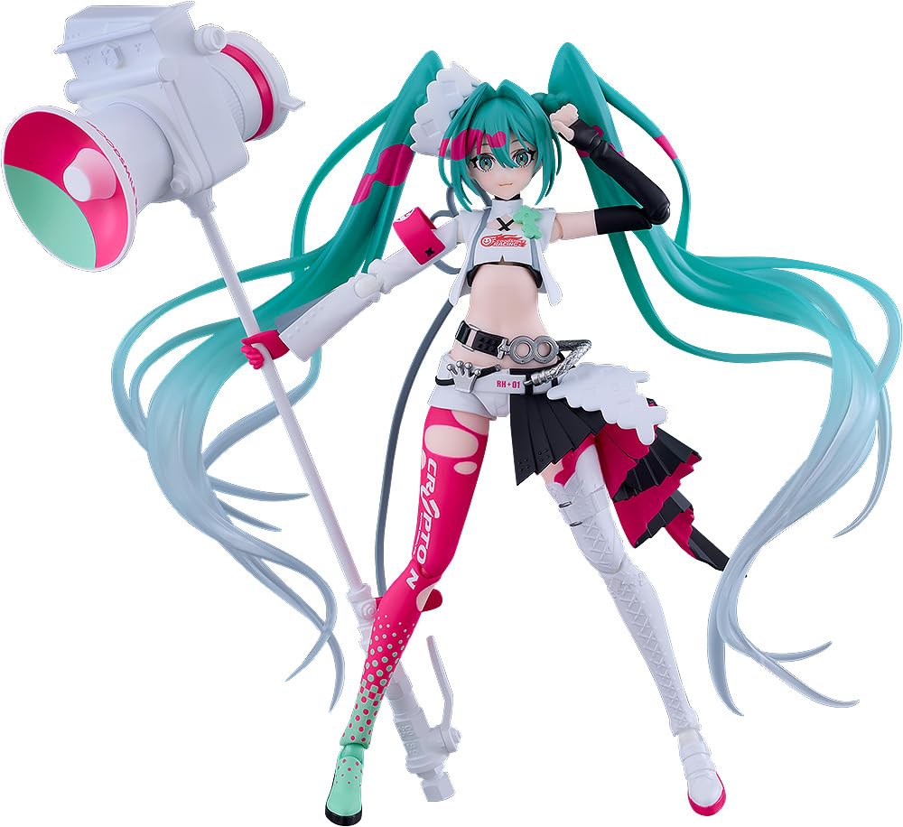 Good Smile Racing figma Хацунэ Мику Проект GT Racing Miku 2025 Пластиковая окрашенная подвижная фигурка версия. Немасштабируемый