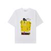 Uniqlo CPFM X Губка Боб Квадратные Штаны Футболка с принтом Губки Боба и Патрика с двумя глазами, Унисекс Топы 477914-00