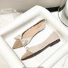 Flats Moccasins Shoes For Women 2025 Flat Pointed Toe Office With Bow Ladies Summer Footwear Vacation E A Social Comfortable L