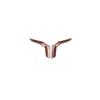 For BMW X3 G01 X4 2018-  Pine Wood Grain Steering Wheel Strip Cover Trim