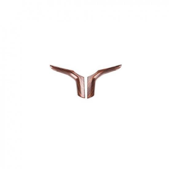 For BMW X3 G01 X4 2018- Pine Wood Grain Steering Wheel Strip Cover Trim