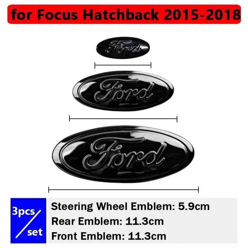Новая наклейка на автомобиль 2026 года для Ford Передний задний значок для Ford Edge STline Kuga Focus Хэтчбек Седан Mondeo Taurus Escort Значок автомобиля S