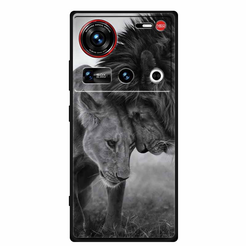 Роскошный TPU чехол для телефона ZTE nubia Z70 Ultra 5G Мягкий силиконовый чехол Модный Защитный чехол Funda nubia Z 70 Ultra Милый чехол
