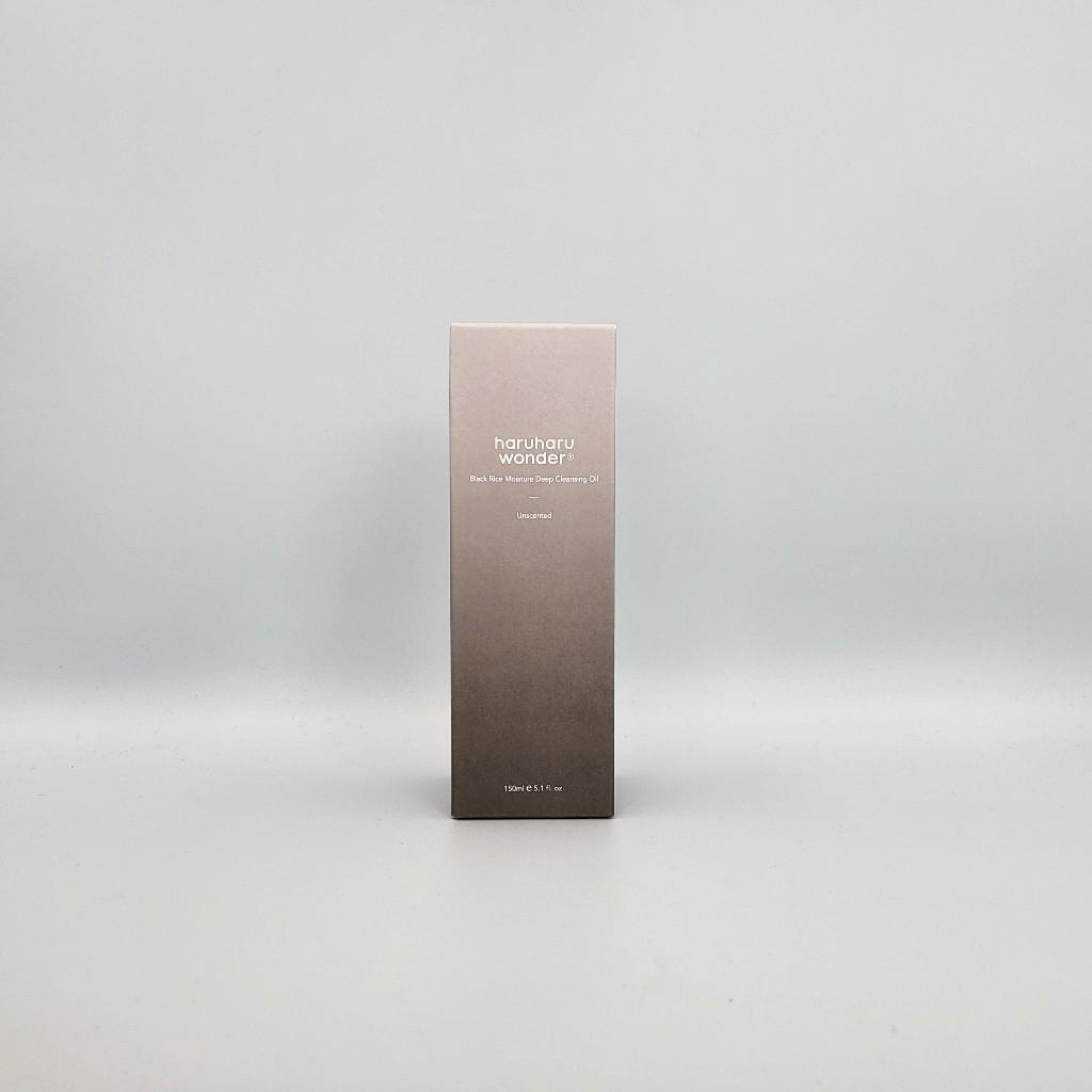 HARUHARU WONDER Black Rice Moisture Глубокоочищающее масло 150 мл