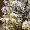 Artificial Christmas Tree 150 cm with 492 Branches and Folding Metal Stand Easy Assembly for Indoor Living Room Green