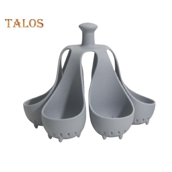 Силиконовый лоток для яиц с 4/6 отверстиями. Устойчивый к высоким температурам яйцеварка для быстрого приготовления. Ручка с защитой от ожогов. Легко очищаемый держатель для яиц.