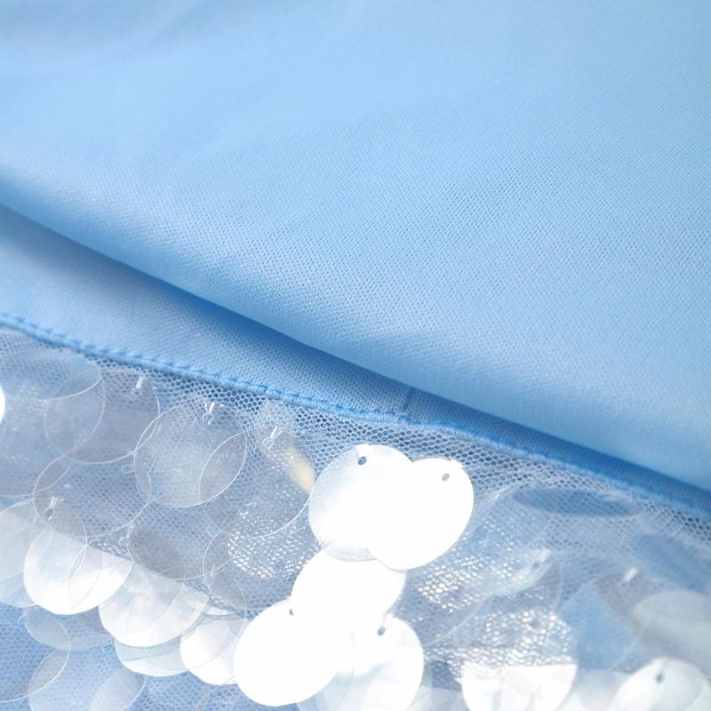 Euphoria Sequin Backless Party Dress Women Chic Sleeveless Lace Up Blue Female Evening Dresses 2024 Lady Bodycon Robe