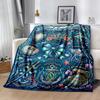 God's Words Blanket Soft Warm Cozy Suitable for Sofa Office Chair Livingroom Four Seasons Universal Stylish Decor Best Holiday Gift for Friends Family