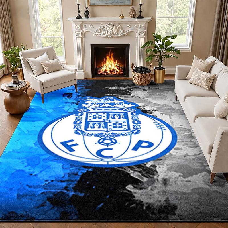 FC Porto Carpet Door Mat for Living Room or Bedroom Protective Mat Under Chair Office Decoration Christmas Gift Birthday Present
