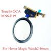 Переднее стекло с сенсорным экраном OCA-дигитайзером для Huawei Honor Watch 2 46 мм MNS-B19 Запчасти для ремонта