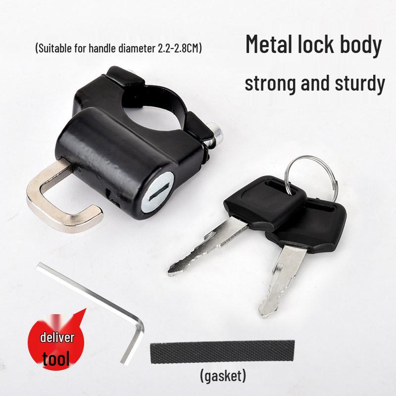 Universal Anti-Theft Helmet Lock for Bikes and Scooters