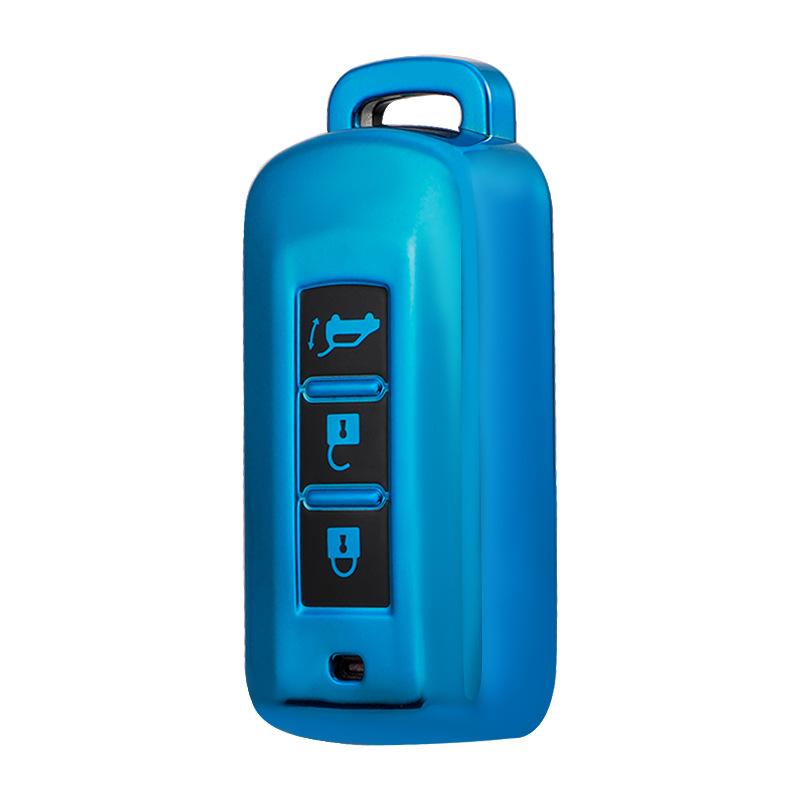 Чехол для ключа Mitsubishi: Подходит для ключа-оболочки Outlander, Eclipse Cross, RVR, ASX, Lancer, Pajero Sport.