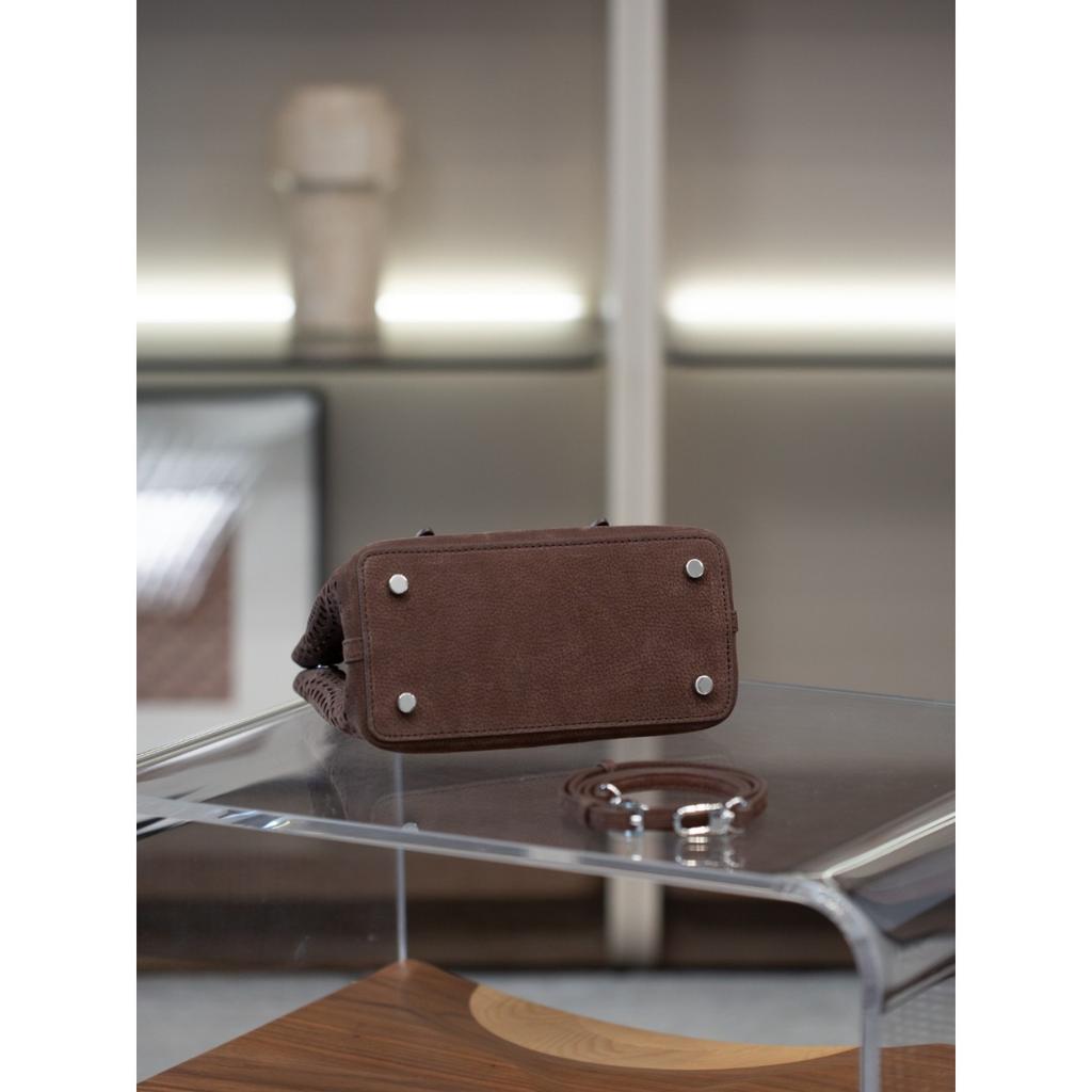 Mina20 первый слой бархат узор личи телячья кожа полый белый стальной металлофурнитура с одинарным плечевым ремнем для ношения через плечо французский полый