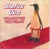 7-дюймовая пластинка STATUS QUO - Whatever You Want 6059242 Vertigo 1979 UK Рок Б/У