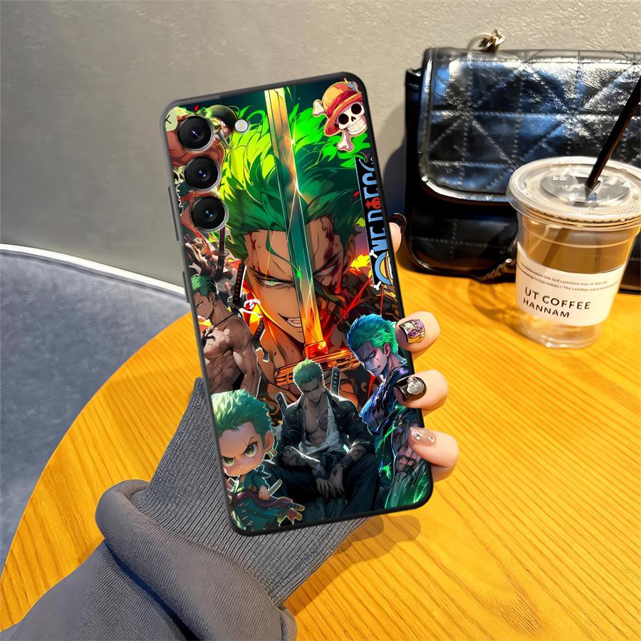 Anime Luffy Zoro Phone Cover Case for Samsung Galaxy Note 20 Ultra 9 10 A07 A06 A50 A70 A03 A04 A30 A40 A10 A20 A01 A02 A05