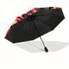 1pc Harry Potter Automatic Umbrella - Foldable with 8 Iron Ribs, Portable for Outdoor, Gift, Outdoor Umbrell141