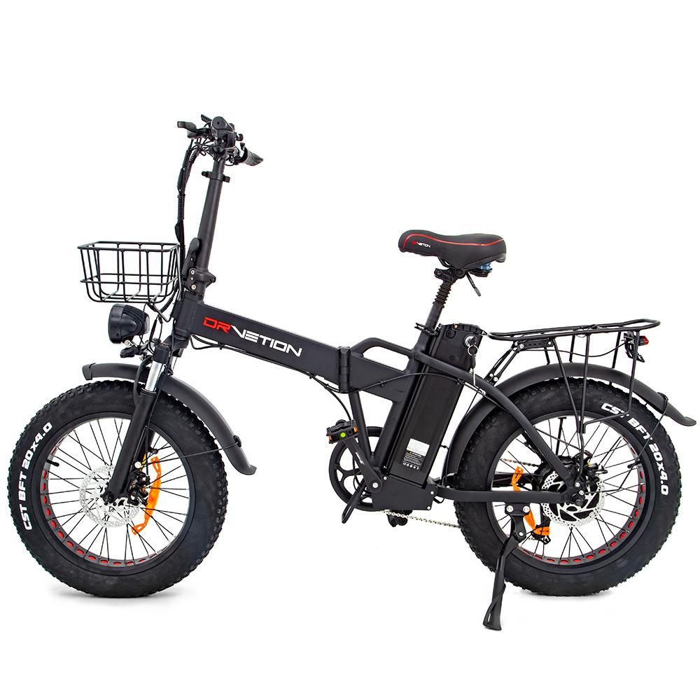 Electric Bike Foldable Drvetion 20" 750W Motor City Ebike Top Speed 45Km/h Max 80Km Load 150Kg AT20