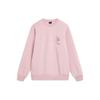Li Ning Sports Lifestyle Series Letter Print Casual Sweatshirt Women Sweatshirt Light-Pink AWDT762-1