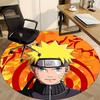 Naruto Flame Office Round Area Rug, Under Office Chairs Bedroom Living Room Home Decor  a1022150