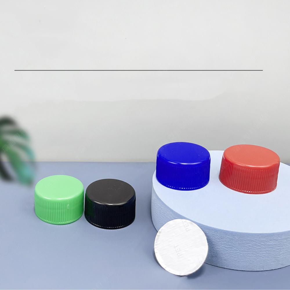 20 шт., круглая пластиковая крышка для бутылки, 28 мм, винтовая крышка для бутылки, крышка для питьевой бутылки, аксессуары для бутылок