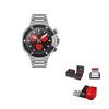 Tissot T RACE MARC MARQUEZ Кварцевый Механизм Водонепроницаемые 100м Мужские Часы Часы 45мм Черный Циферблат T141.417.11.051.00