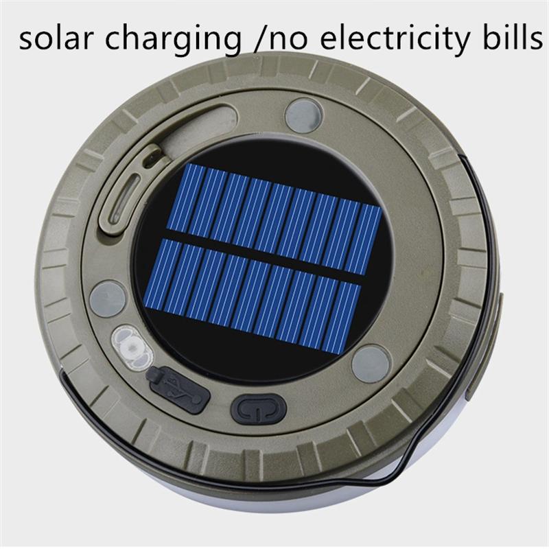 Солнечный свет уличный фонарь для кемпинга 10-метровый струнный светильник уличный светильник для палатки RGB атмосферный светодиодный фонарик с крючком
