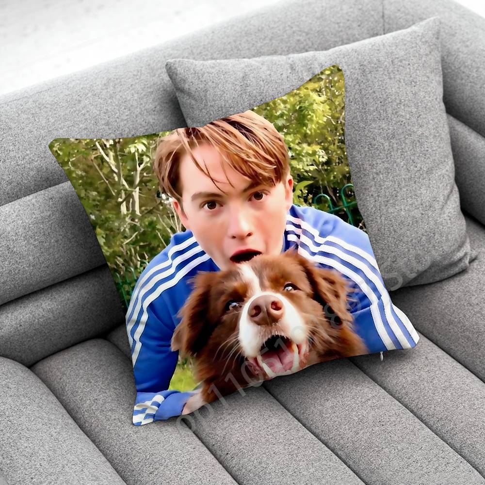 Actor Kit C-Connor Throw Pillow Case For 45X45Cm 40X40Cm 30X30Cm 50X50Cm 55X55Cm Square Home Pillowcase Case