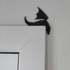 1Pc Cute Dragon Metal Door Frame Top Decoration, Door Frame Corner Marker, Dragon Art |   Mythology |   Mythology |   Fantasy, Interesting Gifts