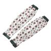 Sun Protection Long Arm Sleeves Flower Pattern Summer Arm Cover Sunscreen Ice Silk Sleeve  Girls