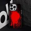 ЧЕХОЛ ДЛЯ ТЕЛЕФОНА ХЭЛЛОУИН КРОВАВЫЕ ПОТЕКИ Для iPhone 16,15,14,13,12,11,8,7,Pro,Max,Plus,Mini,XS,SE Противоударный Черный Матовый Жесткий